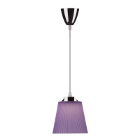 Oprawa zwieszana V-TAC 7W oprawa chrom+fiolet VT-1036 4000K 360lm | 3800157620376 LED EUROPE