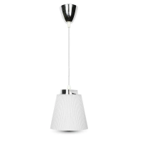 Oprawa zwieszana V-TAC 7W oprawa chrom+biały VT-1036 4000K 360lm | 3800157620383 LED EUROPE