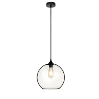 Oprawa zwieszana V-TAC globe szkło transparent fi300mm VT-7302 5 lat gwarancji | 3800157620758 LED EUROPE