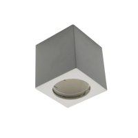 Oprawa V-TAC gips GU10 natynkowa kwadrat biała kostka 70x70x75mm VT-727SQ | 3800157624589 LED EUROPE