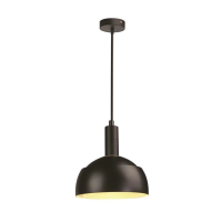 Oprawa zwieszana V-TAC E14 aluminium klosz czarny VT-7100-B 5 lat gwarancji | 3800157626163 LED EUROPE