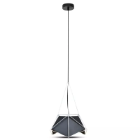 Oprawa zwieszana V-TAC basics biała/czarny klosz 400x540mm VT-7401-B 5 lat gwarancji | 3800157630122 LED EUROPE