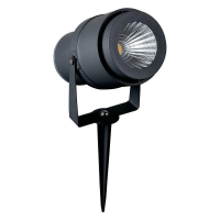 Oprawa gruntowa ogrodowa wbijana LED V-TAC 12W czarna VT-857 Kolor Zielony 720lm | 3800157633468 LED EUROPE
