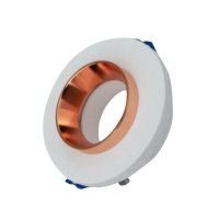 Oczko V-TAC gips beton GU10 okrągłe wpuszczane białe/różowe złoto VT-862-MRP 5 lat gwarancji | 3800157634489 LED EUROPE