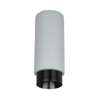 Oprawa V-TAC gips beton GU10 natynkowa szary/czarny mat VT-865-GBC 5 lat gwarancji | 3800157635387 LED EUROPE