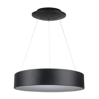 Oprawa zwieszana LED V-TAC 30W LED okrągła ściemnialna czarny VT-32-1-B 3000K 2250lm 3 lata gwarancj | 3800157638814 LED EUROPE