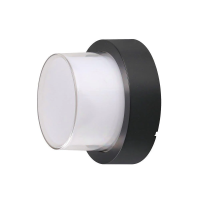 Oprawa V-TAC 12W LED IP65 czarny okrągły VT-828 3000K 900lm | 3800157638906 LED EUROPE