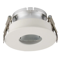 Oczko V-TAC GU10 wpuszczane białe/chrom okrągłe VT-873-WC 3 lata gwarancji | 3800157639033 LED EUROPE