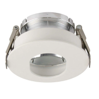 Oczko V-TAC GU10 asymetryczne wpuszczane białe/chrom okrągłe VT-874-WC 3 lata gwarancji | 3800157639071 LED EUROPE