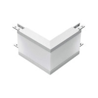 Łącznik L opraw V-TAC 12W linear zewnętrzny srebrny VT-7-41LW 4000K 1000lm 5 lat gwarancji | 3800157639446 LED EUROPE