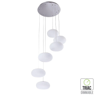 Oprawa zwieszana V-TAC 72W LED triac ściemnialna biała VT-7390 3000K 6500lm 3 lata gwarancji | 3800157640497 LED EUROPE
