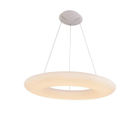 Oprawa zwieszana LED V-TAC 105W okrągła biała VT-7910 3000K 6300lm 3 lata gwarancji | 3800157640589 LED EUROPE