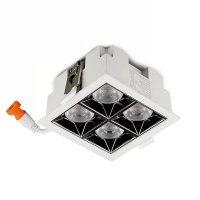 Oprawa V-TAC downlight SAMSUNG CHIP 16W UGR19 CRI90+12st VT-2-16 2700K 1280lm 5 lat gwarancji | 3800157650311 LED EUROPE
