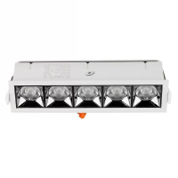 Oprawa V-TAC downlight SAMSUNG CHIP 20W UGR19 CRI90+12st VT-2-21 5700K 1600lm 5 lat gwarancji | 3800157650328 LED EUROPE