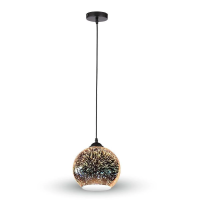 Oprawa zwieszana V-TAC 3D efekt gwiazd E27 fi250 VT-7256 5 lat gwarancji | 3800157651066 LED EUROPE