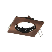 Oczko V-TAC GU10 kwadrat ruchome miedź VT-779-SB 3 lata gwarancji | 3800157651875 LED EUROPE