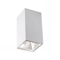 Oprawa sufitowa V-TAC GU10 kwadrat natynkowa biały 74x74x140mm VT-882-Q 3 lata gwarancji | 3800157651882 LED EUROPE