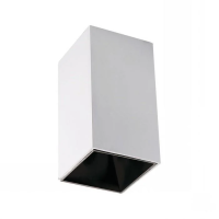 Oprawa sufitowa V-TAC GU10 kwadrat natynkowa biały+czarny 74x74x140mm VT-882-Q 3 lata gwarancji | 3800157651899 LED EUROPE