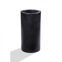 Kinkiet V-TAC beton 2xGU10 LED okrągły ciemny szary IP20 VT-894 | 3800157655378 LED EUROPE