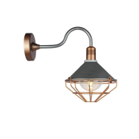 Kinkiet ścienny miedź MAT siatka loft IP65 V-TAC VT-720R 5 lat gwarancji | 3800157655842 LED EUROPE