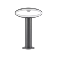 Słupek ogrodowy V-TAC 9W LED szary aluminium 30cm IP54 VT-909 4000K 500lm | 3800157660839 LED EUROPE