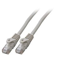 Patch kat. 6 U/UTP LSZH, CCA szary 1m | K8104GR.1 securityNET