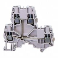 Złącze 2-piętrowe/1-potencjałowe z zac.śrubowymi 0,2-6mm2, Sz:6mm, szary | 1SNK506211R0000 TE Connectivity Solutions