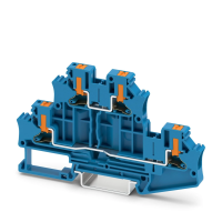 Złącze 2-poziomowe PTTBV 4 BU | 1088738 Phoenix Contact