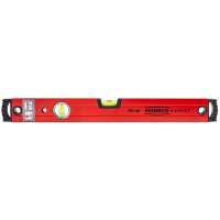 Poziomnica aluminiowa malowana 40cm 90° 0° spadek 2,3% shock protekt | MN-70-504 Rawlplug