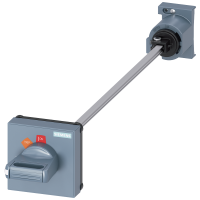 Napęd obrotowy drzwiowy ze sprzęgłem do wyłączników, S00...S3, wałek 330 mm czarny | 3RV2926-1K Siemens