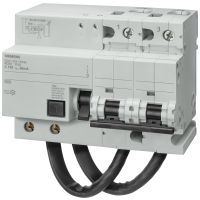 Wyłącznik różnicowo-nadprądowy komb. RCBO 10kA 2-bieg typ AC 300mA, char B In: 125A, Un AC: 230V | 5SU1624-0KK82 Siemens