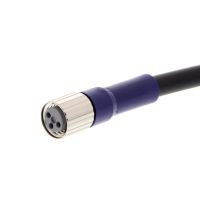 Przewód przyłączeniowy PVC, prosty, M8-3pin, 2m [ XS3F-LM8PVC3S2M ] | 358078 Omron Electronics