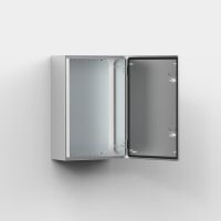 Obudowa metalowa n/t 600x600x210, stal nierdzewna 304L IP66 z płytą montażową ASR0606021 | ASR0606021 Eldon