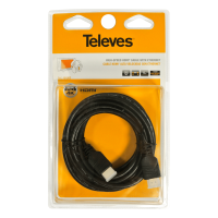 Kabel HDMI męski-męski 5m czarny (blister T2) | 494503 Televes