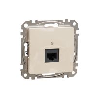 Gniazdo komputerowe RJ45 kat. 5e UTP, beżowy, Sedna Design & Elements | SDD112451 Schneider Electric