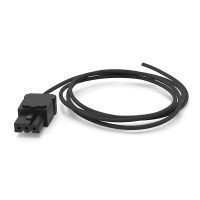 Kabel połączeniowy czarny, zaw. kabel zasilający, żeński czarny 1,0 m 5pcs | ELC1005PB Eldon