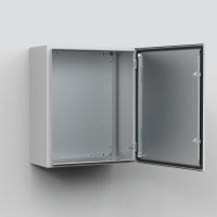 Obudowa montaż ścienny EMC, 600x600x210, Ob. kompletna, st. m., 1-drzw., z MP, IP66 MASE0606021R5 | MASE0606021R5 Eldon