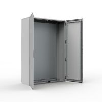 Obudowa stojąca kompaktowa metalowa 2000x1600x400 IP55 z płytą montaż.drzwi podw.RAL7035 MKD20164R5 | MKD20164R5 Eldon