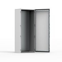 Obudowa stojąca kompaktowa metalowa 1800x1000x400 IP55 zpłytą montaż.drzwi pojedyn.RAL7035 MKS18104R | MKS18104R5 Eldon