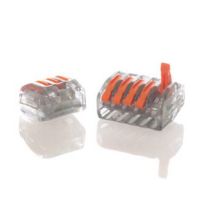 Złączka uniwersalna z dźwignią PC-232, 2-torowa drut/linka, 0,2-4mm2, 32A, 600V (opak=50szt) | PC-232 Trytyt