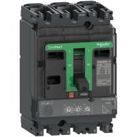 Wyłącznik mocy ComPacT NSX160N, 3P, 100A, 50kA, wyzwalacz elektroniczny MicroLogic 2.2, ComPacT NSX  | C10N32D100 Schneider Electric