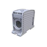 Złączka szynowa gwintowa Al/Cu 87910 SIMBLOCK STB 300 szary | 81301002 Simet