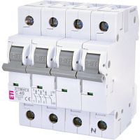 Wyłącznik nadprądowy ETIMAT 6 3p+N C40 | 002146520 Eti