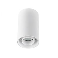 Oprawa natynkowa CHLOE GU10 SPOT 250V IP20 80x130mm biała okrągła regulowana | SLIP004008 Wojnarowscy