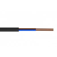 Przewód mieszkaniowy H03VVH2-F (OMYP) 2x1,5 300/300V czarny  BĘBEN | 5907749710199 EK Elektrokabel