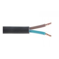 Przewód mieszkaniowy H03VV-F (OMY) 2x0,75 300/300V czarny  BĘBEN | G-111577-B TF Kable
