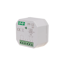 Przekaźnik elektromagnetyczny, 1Z 16A, montaż podtynkowy,U=7÷30VAC/9÷40VDC;1Z 16A (160A/20ms) | PP-1Z-LED-24V F&F