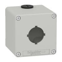 Kaseta sterownika, szara 1 otwór | XAPD1601 Schneider Electric