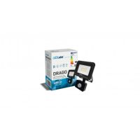 Naświetlacz LED z czujnikiem ruchu DRAGO 20W 1800lm 4000K Biały Neutralny IP44 SLIM PIR 3 lata gwar. | 17-0000-11 LED Labs