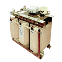 Transformator T3M 63002 3x400/3x220V Dyn11 IP00 63,0kVA | T3M63002 Breve-Tufvassons